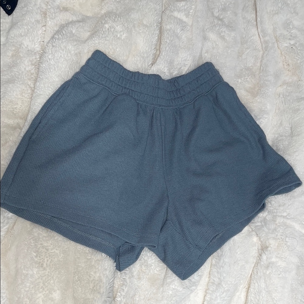 Gilly Hicks Slate Blue Athletic Shorts